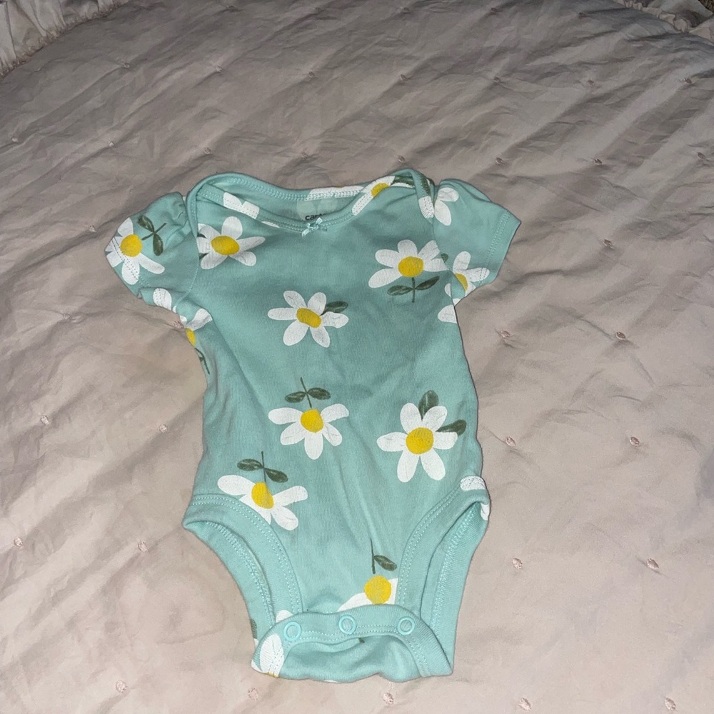 Baby girl 3 month onesie, worn once
